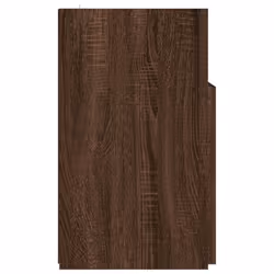 vidaXL TV Cabinet with LED Lights TV Stand TV Unit Hall Entertainment Cenrtre - brown oak - Additional view 9