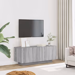 vidaXL TV Cabinet TV Stand Media TV Unit Entertainment Centre Engineered Wood - Grey sonoma