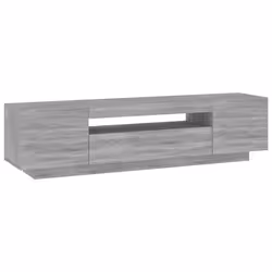 vidaXL TV Cabinet with LED Lights TV Stand TV Unit Hall Entertainment Cenrtre - Grey sonoma - Additional view 6