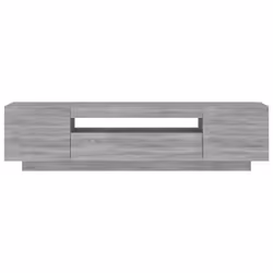 vidaXL TV Cabinet with LED Lights TV Stand TV Unit Hall Entertainment Cenrtre - Grey sonoma - Additional view 7