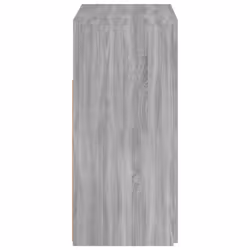 ) vidaXL Sideboard with LED Lights Storage Cupboard Cabinet Buffet Highboard - Grey sonoma, 80 x 35 x 75 cm (L x W x H - Additional view 10