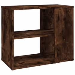 vidaXL Side Cabinet Storage Unit Side Table Hall Sofa Table Engineered Wood - Smoked oak