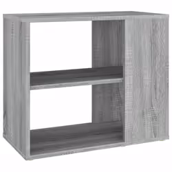 vidaXL Side Cabinet Storage Unit Side Table Hall Sofa Table Engineered Wood - Grey sonoma