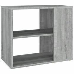 vidaXL Side Cabinet Storage Unit Side Table Hall Sofa Table Engineered Wood - Grey sonoma