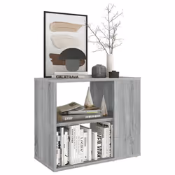 vidaXL Side Cabinet Storage Unit Side Table Hall Sofa Table Engineered Wood - Grey sonoma - Additional view 5