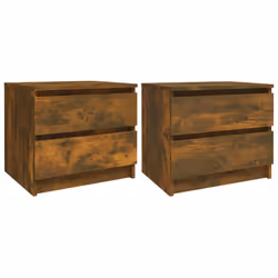 VidaXL 815823, Oak, Wood, 500 mm, 390 mm, 435 mm, 2 pc(s)