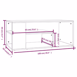 VidaXL 815841 coffee/side/end table - Additional view 6