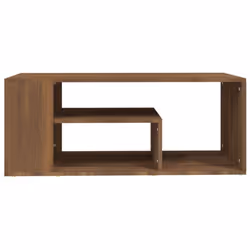 vidaXL Coffee Table Engineered Wood Couch End Center Sofa Table Multi Colours - brown oak - Additional view 4