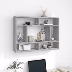 VidaXL 815844 shelve Wood Grey
