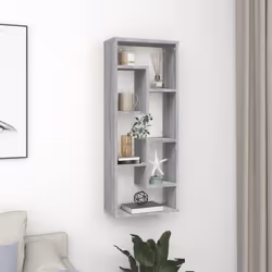 VidaXL 815847 shelve Wood Grey