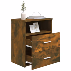 VidaXL 815858 nightstand/bedside table Oak - Additional view 4