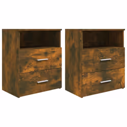 VidaXL 815859, Oak, Wood, 500 mm, 320 mm, 600 mm, 2 pc(s)