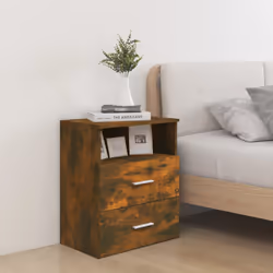 VidaXL 815859 nightstand/bedside table Oak