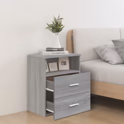 VidaXL 815860 nightstand/bedside table Oak