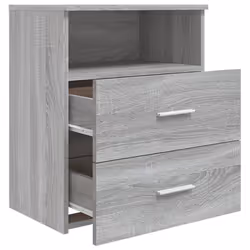 VidaXL 815860 nightstand/bedside table Oak - Additional view 6