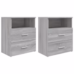VidaXL 815861, Oak, Wood, 500 mm, 320 mm, 600 mm, 2 pc(s)