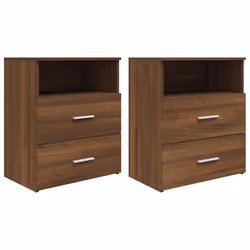 VidaXL 815863, Oak, Wood, 500 mm, 320 mm, 600 mm, 2 pc(s)