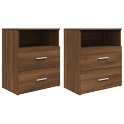 VidaXL 815863 nightstand/bedside table Oak