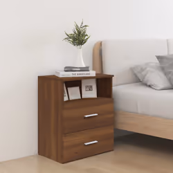 VidaXL 815863 nightstand/bedside table Oak