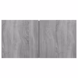 vidaXL Hanging TV Cabinet Entertainment Centre Wall TV Unit Wall TV Stand - Grey sonoma, 3 - Additional view 4