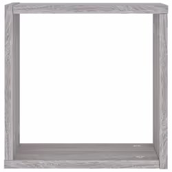 vidaXL Wall Cube Shelves Floating Rack Storage Shelf Display Shelf Wall Shelf - grey sonoma, 6 pcs - Additional view 5