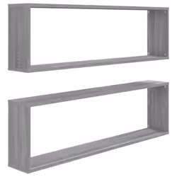 VidaXL 815909, Wood, Grey, 1000 mm, 150 mm, 300 mm, 2 pc(s)