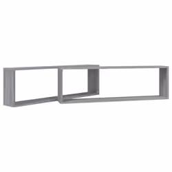 VidaXL 815909 shelve Wood Grey - Additional view 4
