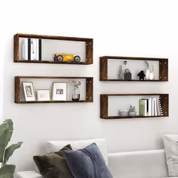 VidaXL 815916 shelve Wood Oak, Brown