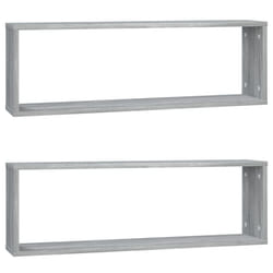 VidaXL 815918 shelve Wood Grey