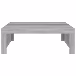 Coffee Table Grey Sonoma 100x100x35 cm Engineered Wood - Additional view 2