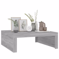 Coffee Table Grey Sonoma 100x100x35 cm Engineered Wood - Additional view 4