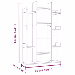 VidaXL 816002 living room bookcase - Additional view 8