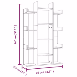 VidaXL 816003 living room bookcase - Additional view 8