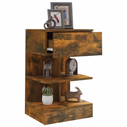 VidaXL 816041 nightstand/bedside table Oak - Additional view 6