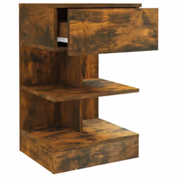 VidaXL 816042 nightstand/bedside table Oak - Additional view 4