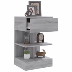 VidaXL 816043 nightstand/bedside table Oak - Additional view 6