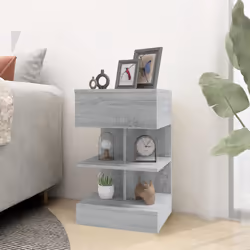 VidaXL 816043 nightstand/bedside table Oak - Additional view 7