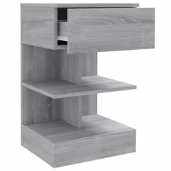 VidaXL 816044 nightstand/bedside table Oak - Additional view 4