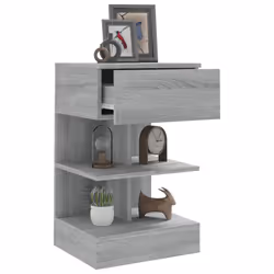 VidaXL 816044 nightstand/bedside table Oak - Additional view 8