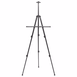 vidaXL Adjustable Display Easel Black Metal Painting Easel Advertising Stand - Additional view 4