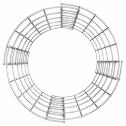 ) vidaXL 4x Circular Gabion Raised Beds Planter Basket Flower Pot Multi Sizes - ? 30 x 50 cm (3 pcs - Additional view 4