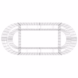 vidaXL Gabion Raised Bed Galvanised Iron Gabion Basket Flower Bed Multi Sizes - 120 x 50 x 50 cm - Additional view 5
