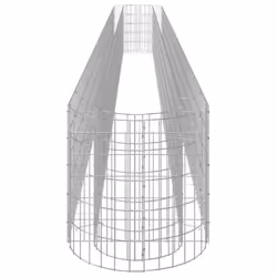 vidaXL Gabion Raised Bed Galvanised Iron Gabion Basket Flower Bed Multi Sizes - 540 x 50 x 50 cm - Additional view 4