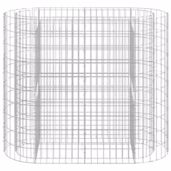 vidaXL Gabion Raised Bed Galvanised Iron Gabion Basket Flower Bed Multi Sizes - 120 x 50 x 100 cm - Additional view 2