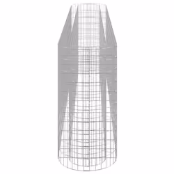 vidaXL Gabion Raised Bed Galvanised Iron Gabion Basket Flower Bed Multi Sizes - 330 x 50 x 100 cm - Additional view 4