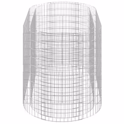 vidaXL Gabion Raised Bed Galvanised Iron Gabion Basket Flower Bed Multi Sizes - 200 x 100 x 100 cm - Additional view 4
