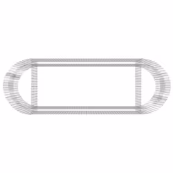 vidaXL Gabion Raised Bed Galvanised Iron Gabion Basket Flower Bed Multi Sizes - 300 x 100 x 100 cm - Additional view 5