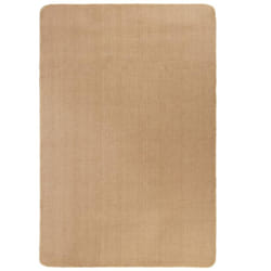 vidaXL Area Rug Jute with Latex Backing Home Floor Carpet Floor Mat Natural - 200 x 300 cm