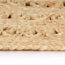 vidaXL Handmade Rug Braided Jute Home Floor Protector Carpet Mat Multi Sizes - 210 cm - Additional view 3