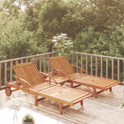 VidaXL 3104966 outdoor chair Lounge Acacia wood - Additional view 2